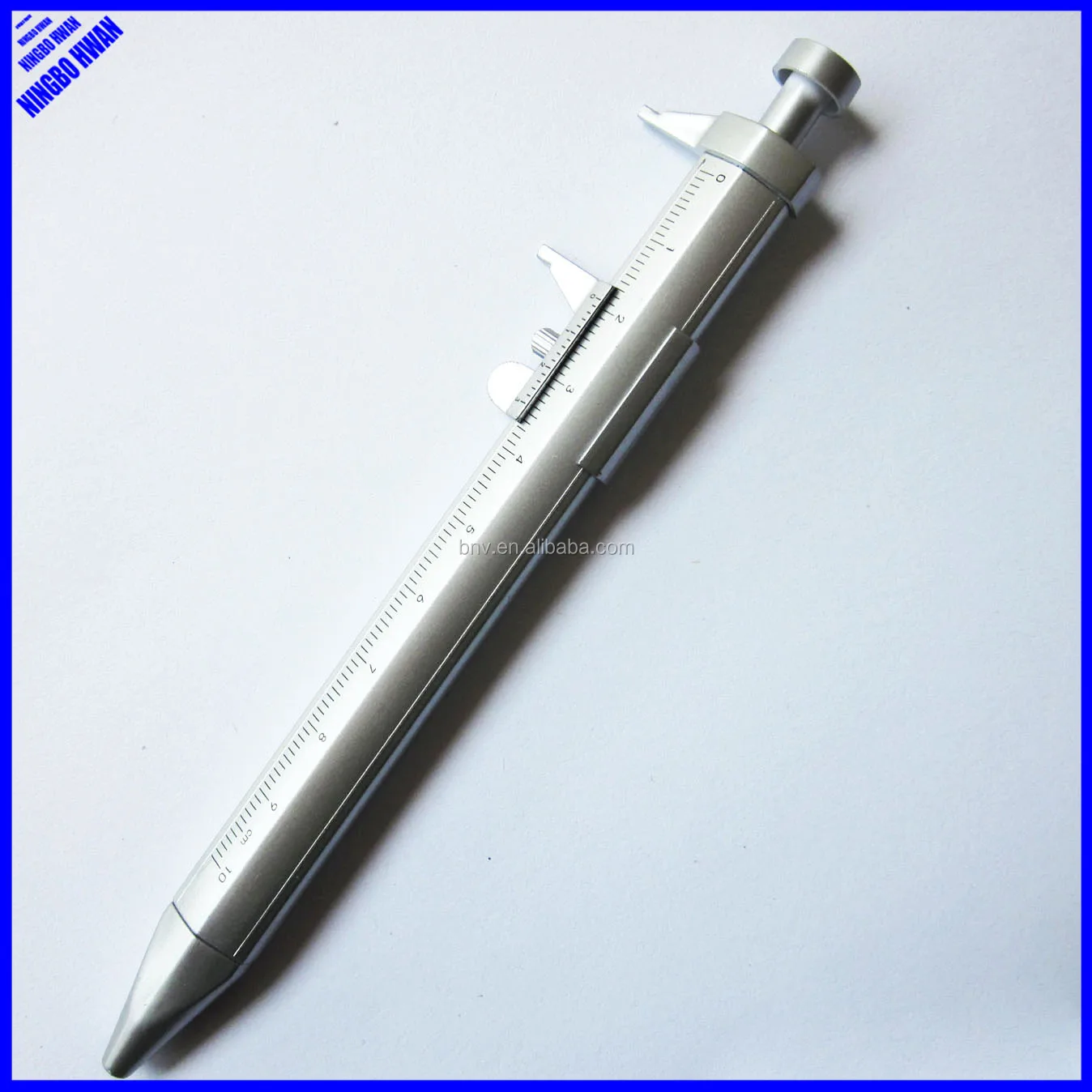 silber Kugelschreiber mit Schieblehre Farbe