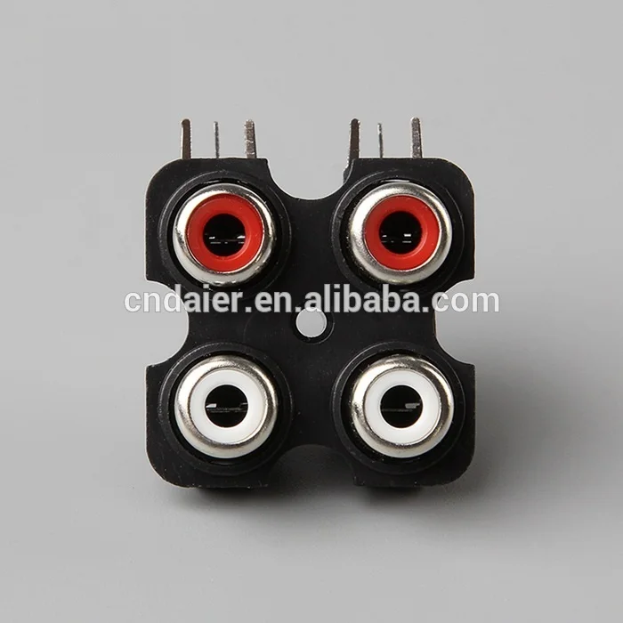 Hot sell rca waterproof connector/microphone jack to rca plug/RCA AV socket