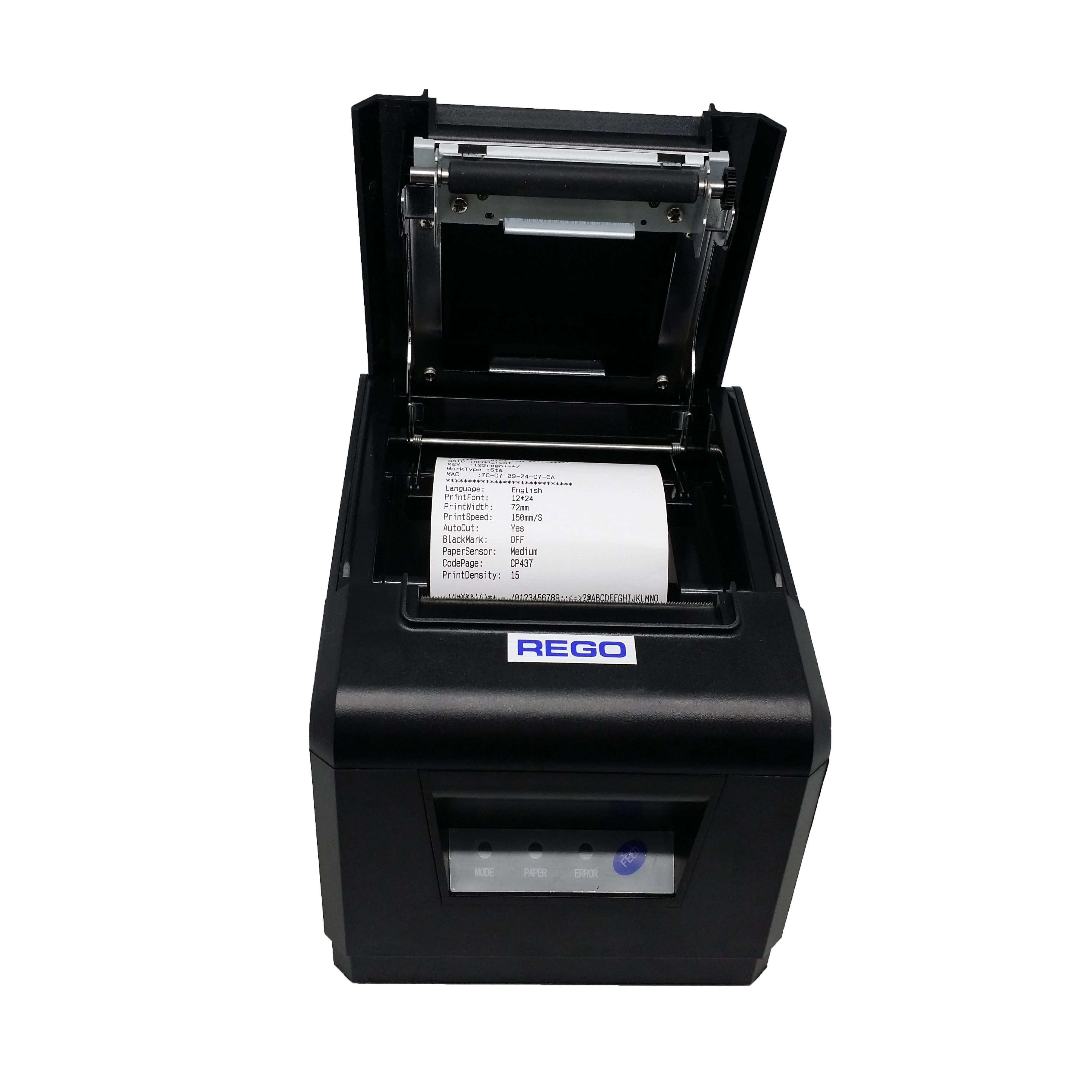

REGO 80mm Black Thermal Mini Receipt Printer Wholesale
