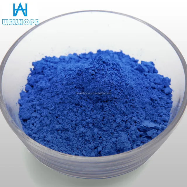 blue coloured glaze