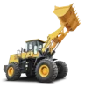 Shantui New Type Articulated Front Sand Bucket Four 5 ton Wheel Loader SL58H