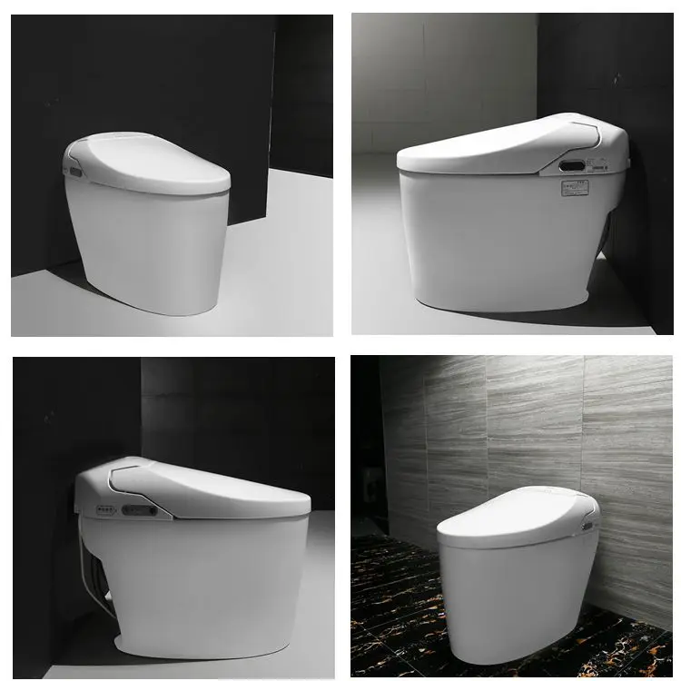 Remote Control Seat Heating New Electronic Tankless Smart Waterless Toilet
