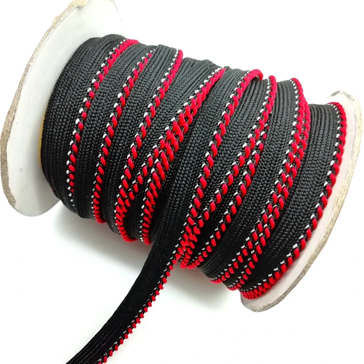 Beautiful fabric seam trim tape piping tape webbing for garment, View
