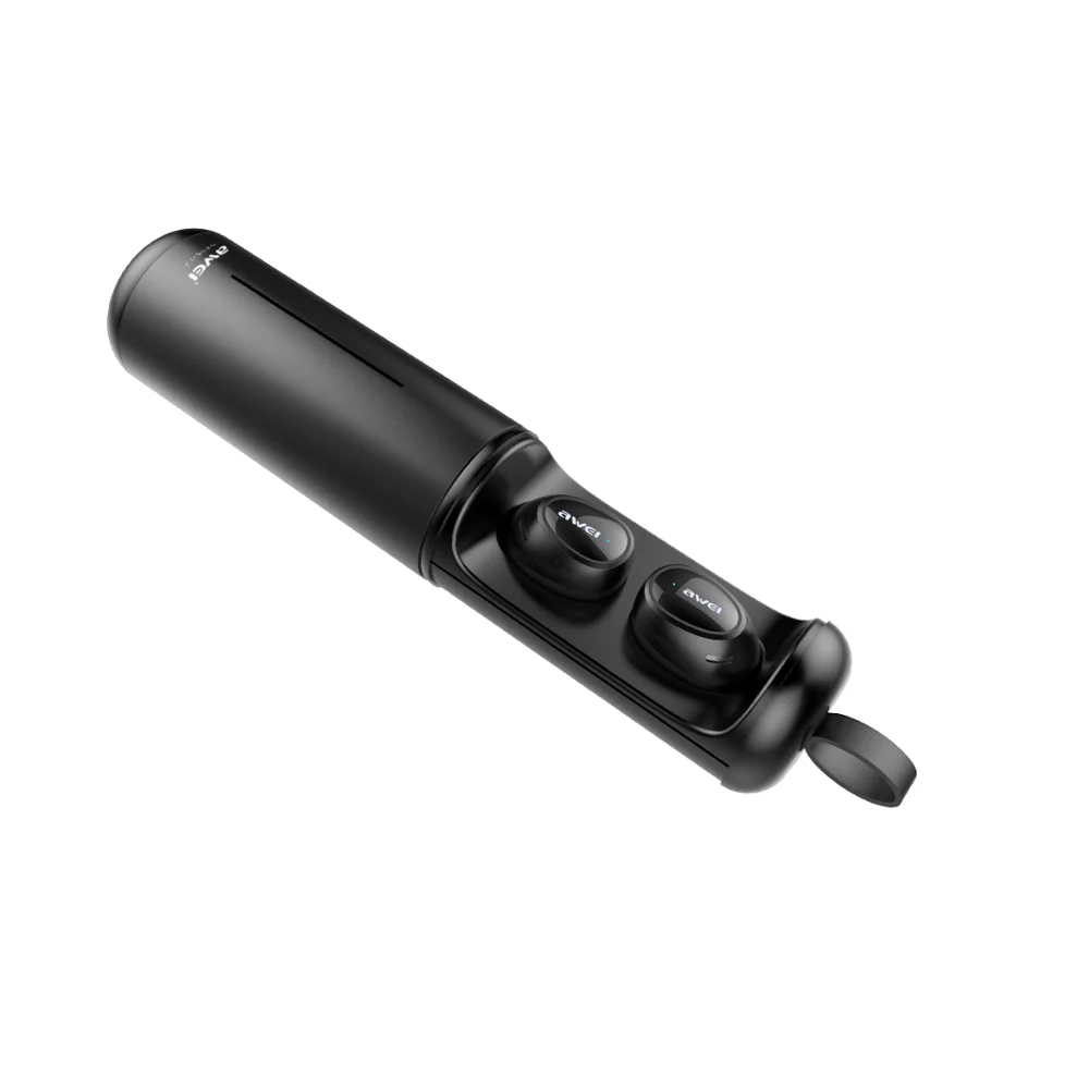 

AWEI New style mini TWS bluetooth earphone with charge case TWS earbud