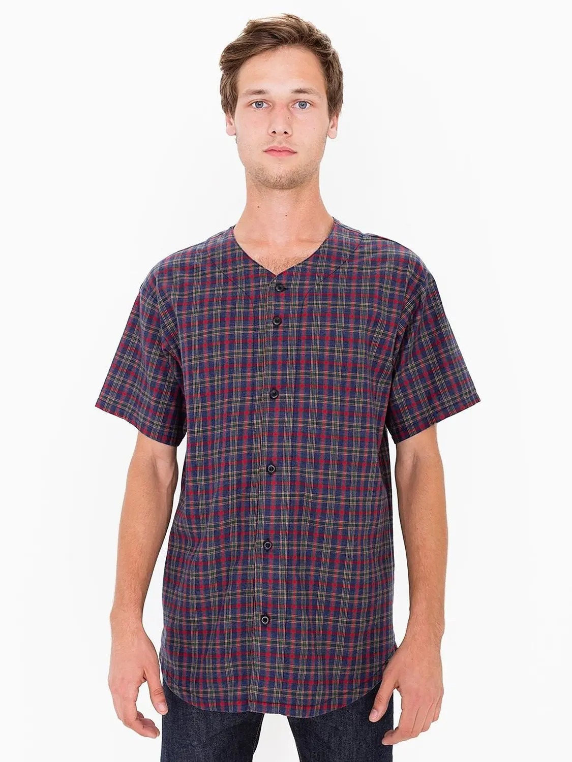 blank flannel baseball jersey