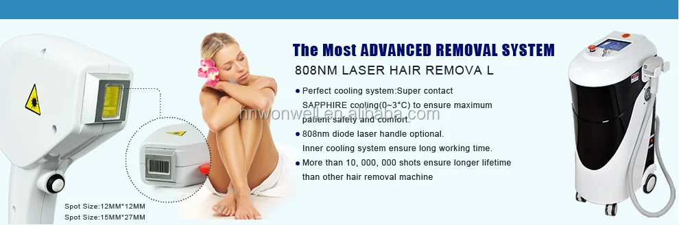 Face lift 940nm Laser hair removal machine for beauty salon