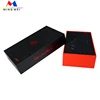 Wholesale custom LOGO headphone packaging box with red stamping