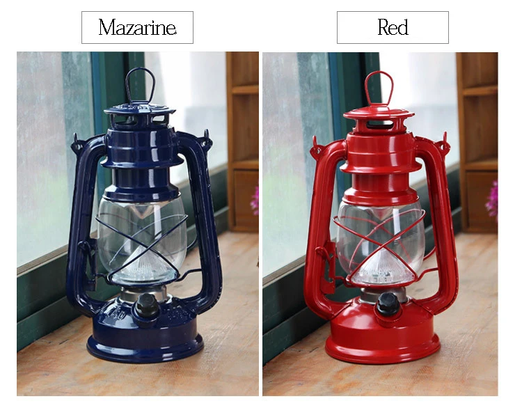 Wrought Iron Led Kerosene Alcohol Lamps Portable Lantern Outdoor Camping Lighting Buy Creative