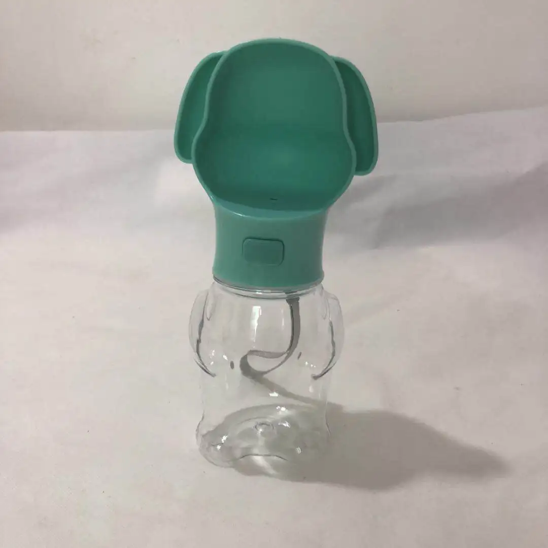 

Best Selling Cute Portable Automatic Pet Water Dispenser Colorful Dog Drink Bottles, Pink;sky-blue