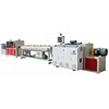 White Plastic Conduit Pipe Extrusion Line PVC Electrical Wire Threading Pipe Making Machine