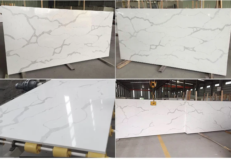 Chinese Raw Kitchen Countertops Quartz Engineering Stone Price