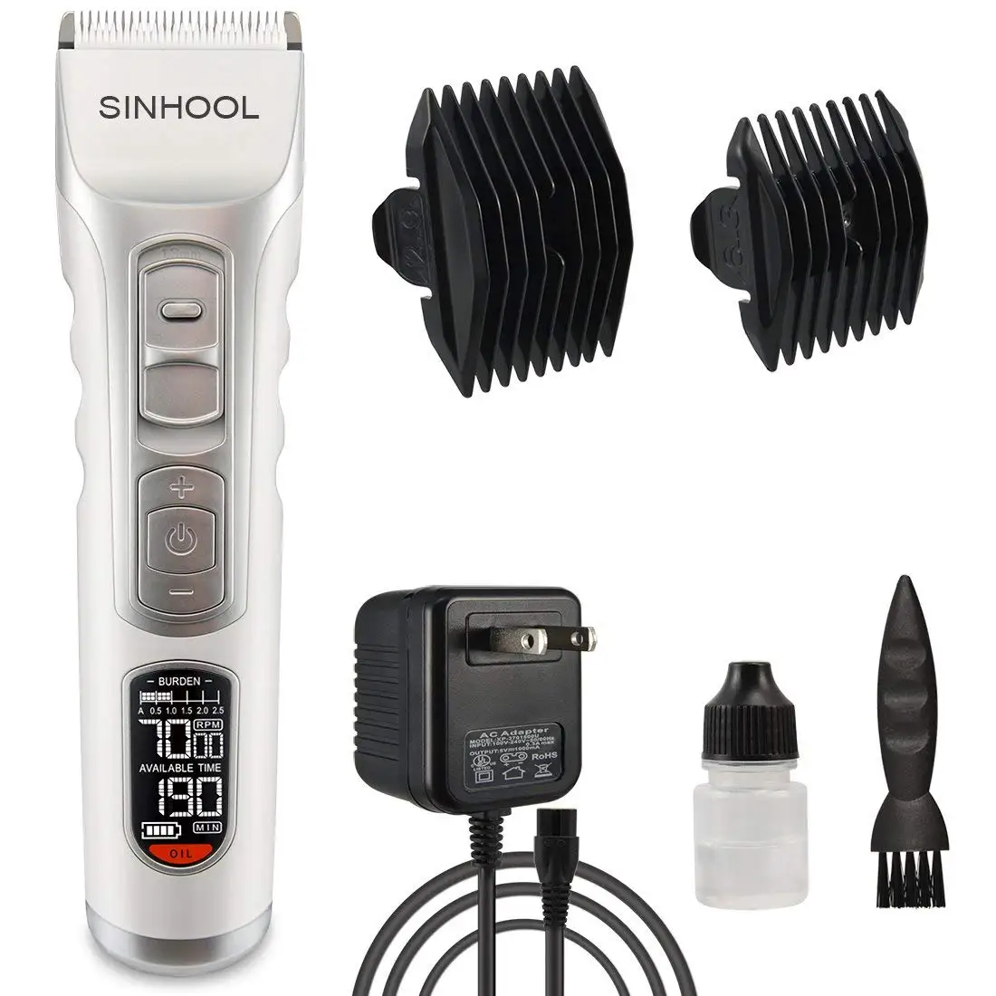 trimmer with replaceable battery