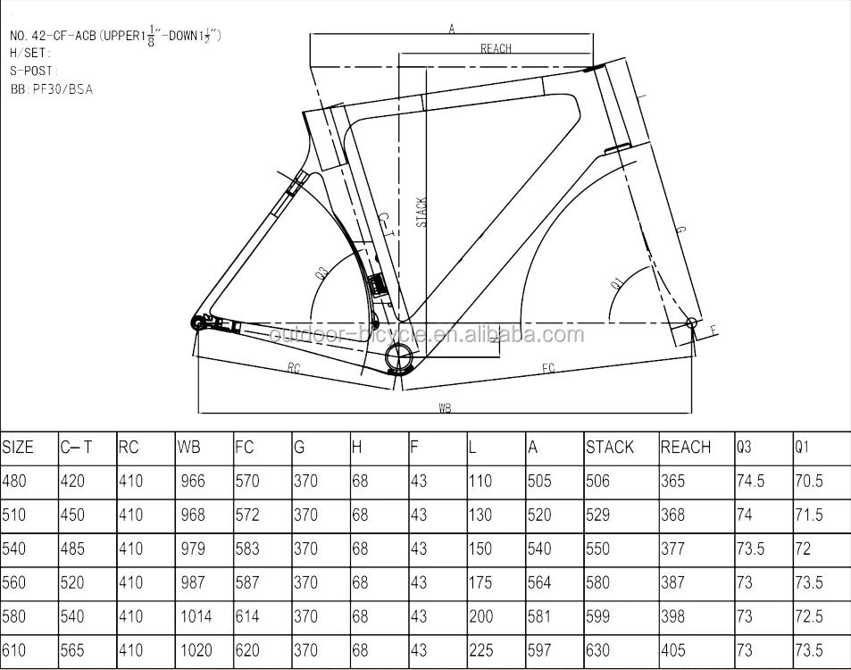 chinese carbon frames