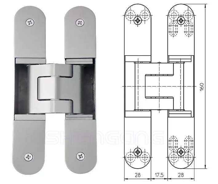 180 Derajat Engsel Aluminium Engsel Pintu Buy 180 