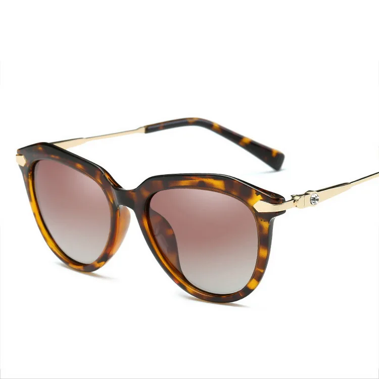 

Fashion Leopard Print Vintage Round Sunglasses for Women Classic Retro Designer Style, Multicolor, and could according to your requirements