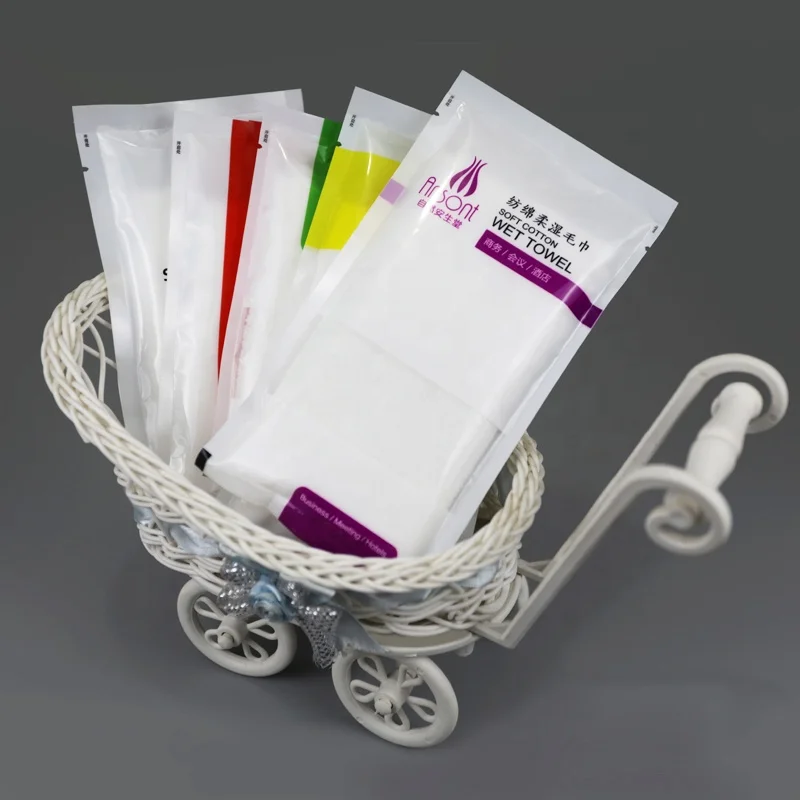 Custom Design Airline Refreshing Wet Cotton Towel Buy Custom Wet