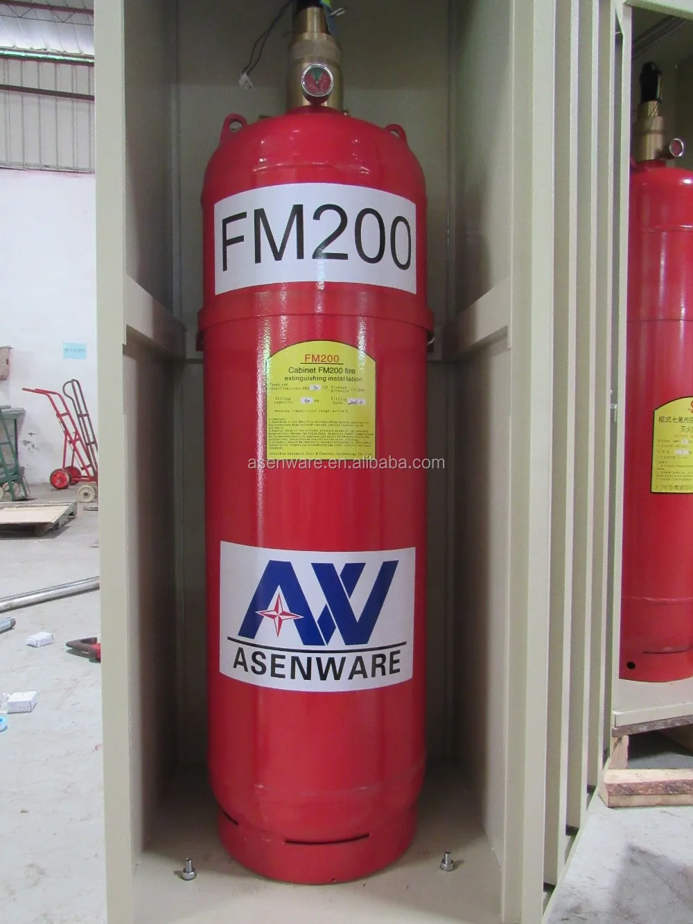 automatic best quality FM200 valve fire suppression system