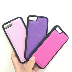 Colourful Saffiano Leather Phone Case iPhone 7 7 Plus