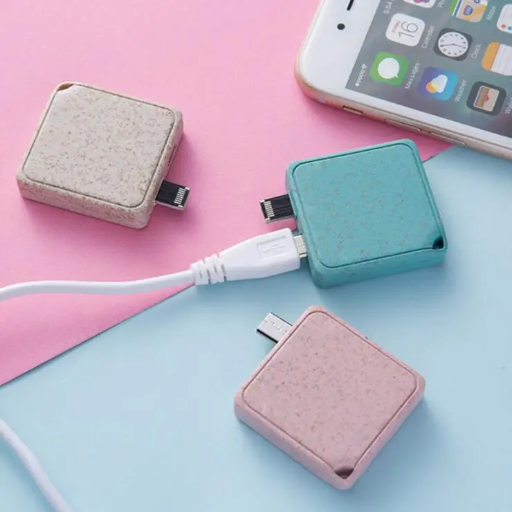 

Promotional Disposable Power Bank 1000mAh One Time Use Emergency Charger, Green/blue/red/beige