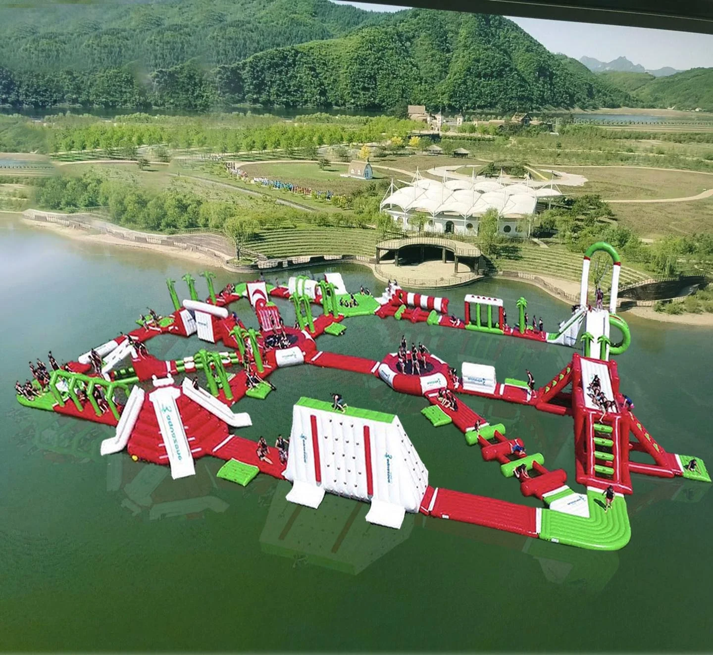 

Chitong inflatable water park design service, Color