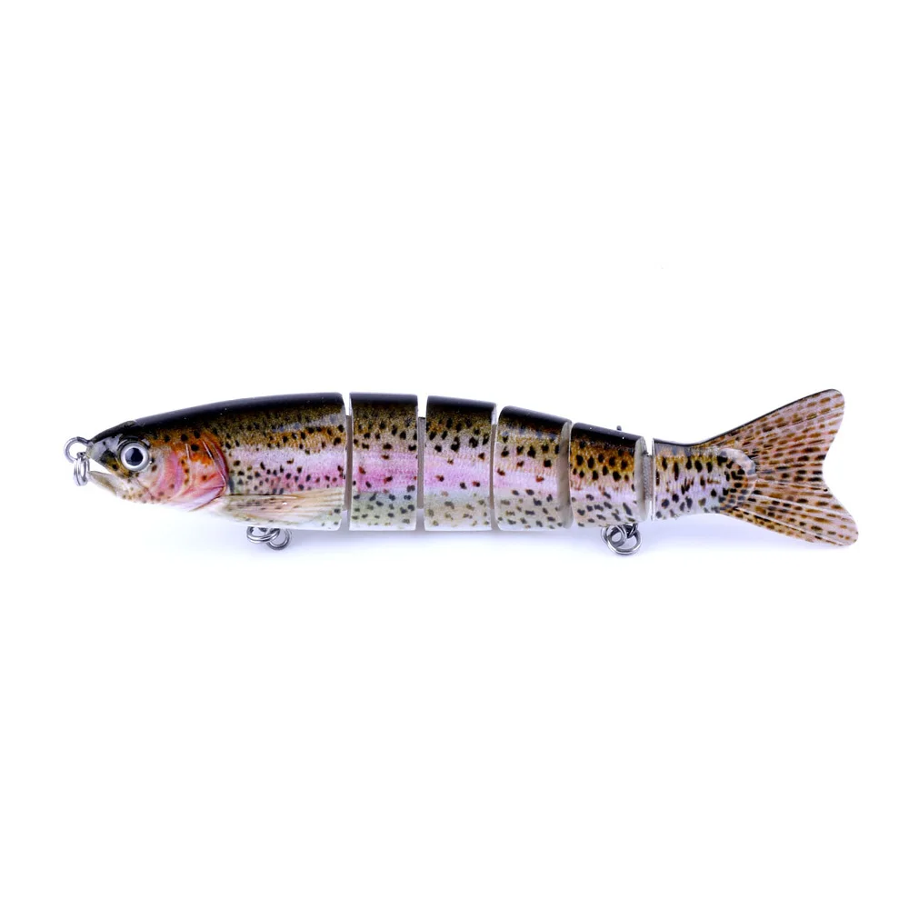 

Hot sale multi jointed fishing lures 12.7cm 22g hard baits, Various colors