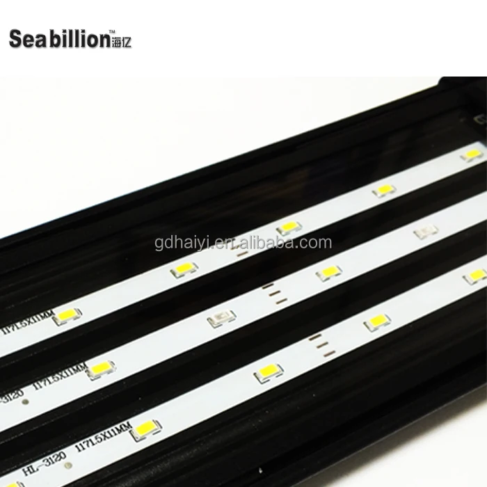 
Seabillion HL3050A-1 18W changeable emitting color LED aquarium lamp with bracket for coral reef 