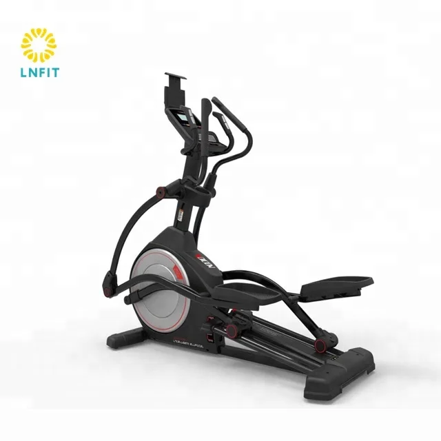2 In 1 Cardio Gym Commercial Iron Body Cross Trainer With Wheels Buy Commercial Cross Trainer