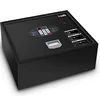 stay opening top hinge film keypad electronic safe box