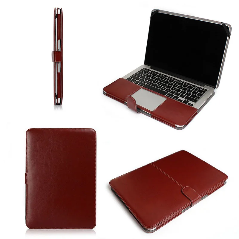 PU Leather Laptop Bag For Apple Macbook Pro 13 15 Inch ...
