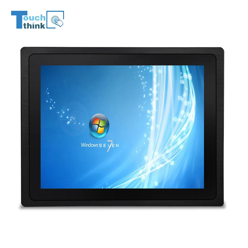 

OEM ODM Resistive Capacitive Touch All in One Aluminum Alloy 19.1 inch Wide Screen industrial fanless panel pc