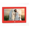 MP3 MP4 Wall Mounted 1024*600 Video Playback Function and plastic Frame Material 10" digital photo frame