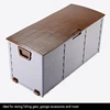 290L plastic outdoor garden deck box/New plastic garden outdoor storage sheds bin deck cushion patio box