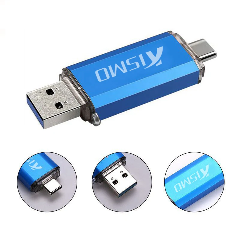 

Custom Type-C USB Flash Drive 8gb 16gb 32gb 64gb 128gb type-c pen drive USB3.0 otg Memory Stick USB-C flash drive, Colorful usb flash drive