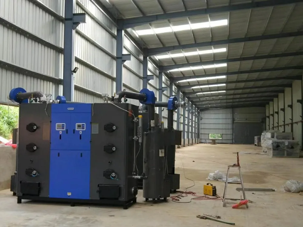 生物质颗粒热锅炉集中供热