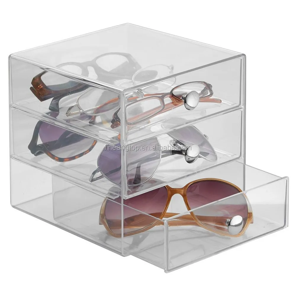 Countertop Acrylic Drawer Sunglasses Storage Organizer Buy
