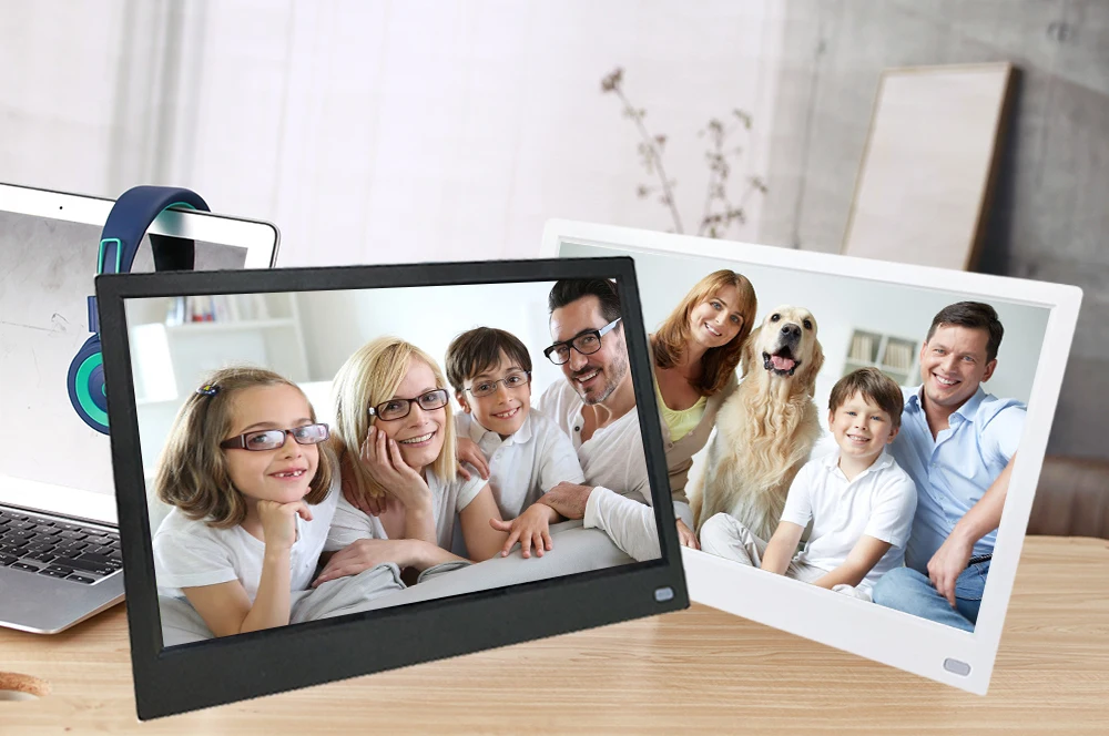 17 inch IPS panel HD video digital photo frame loop video picture digital album support 1080P 1920X1080