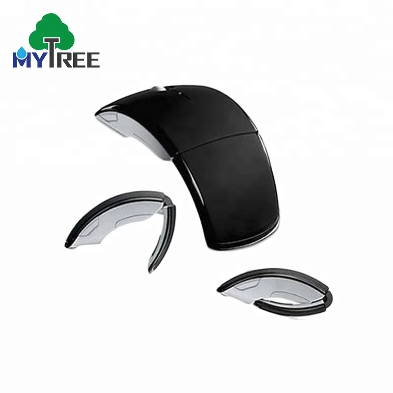 

Folding Wireless Mouse Smart Wireless Mouse 2.4 G Wireless Mouse Energy Saving Manufacturer, Black