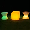 Free shipping to USA 40cm lighting bar night club plastic LED cube chair