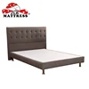 Simple teak wood modern queen king size single bed designs