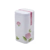 Food grade storage square factory tin can for tea packaging