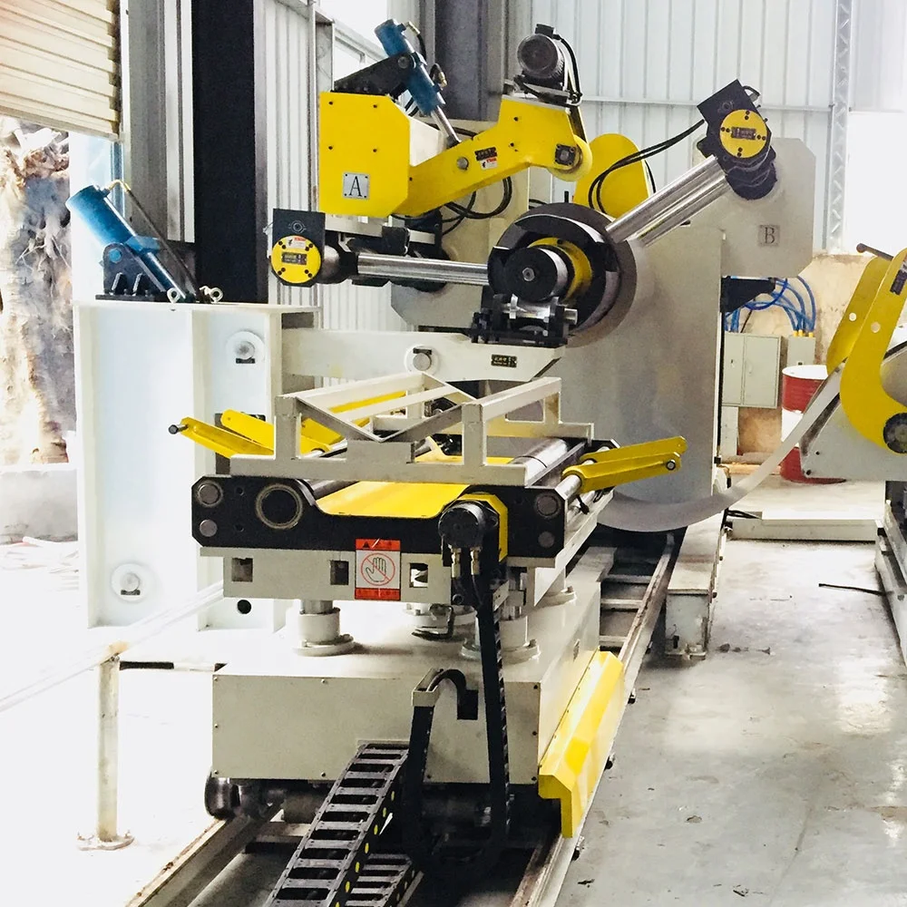 
5T/8T/10T/15T Heavy Duty Hydraulic Decoiler For Steel Coil Press Line 