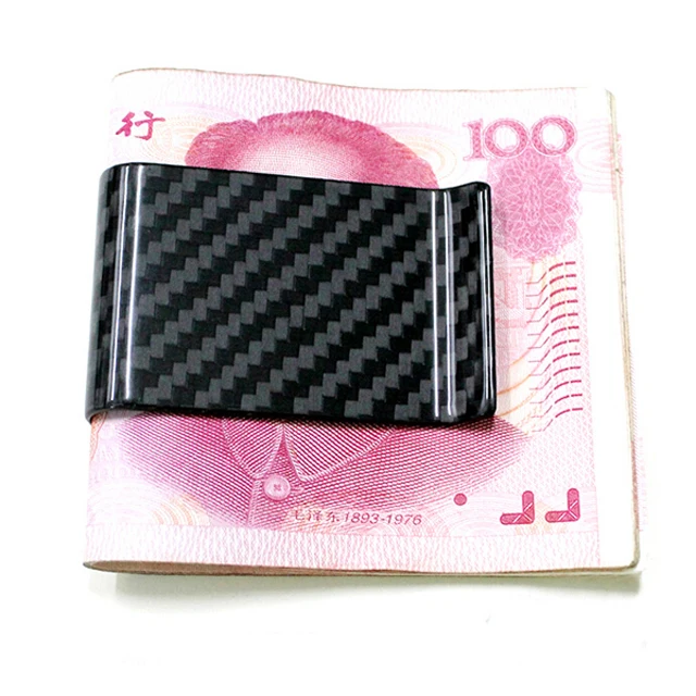 Colorful Carbon Fiber Money Clips