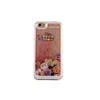 2018 OEM & ODM Kawaii Cartoon Slice Transparent Liquid Glitter Mobile Phone Case Accessories