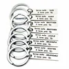 Drive Safe Family Key Chain Gift To Grandpa Grandma Dad Mom Brother Sister Husband