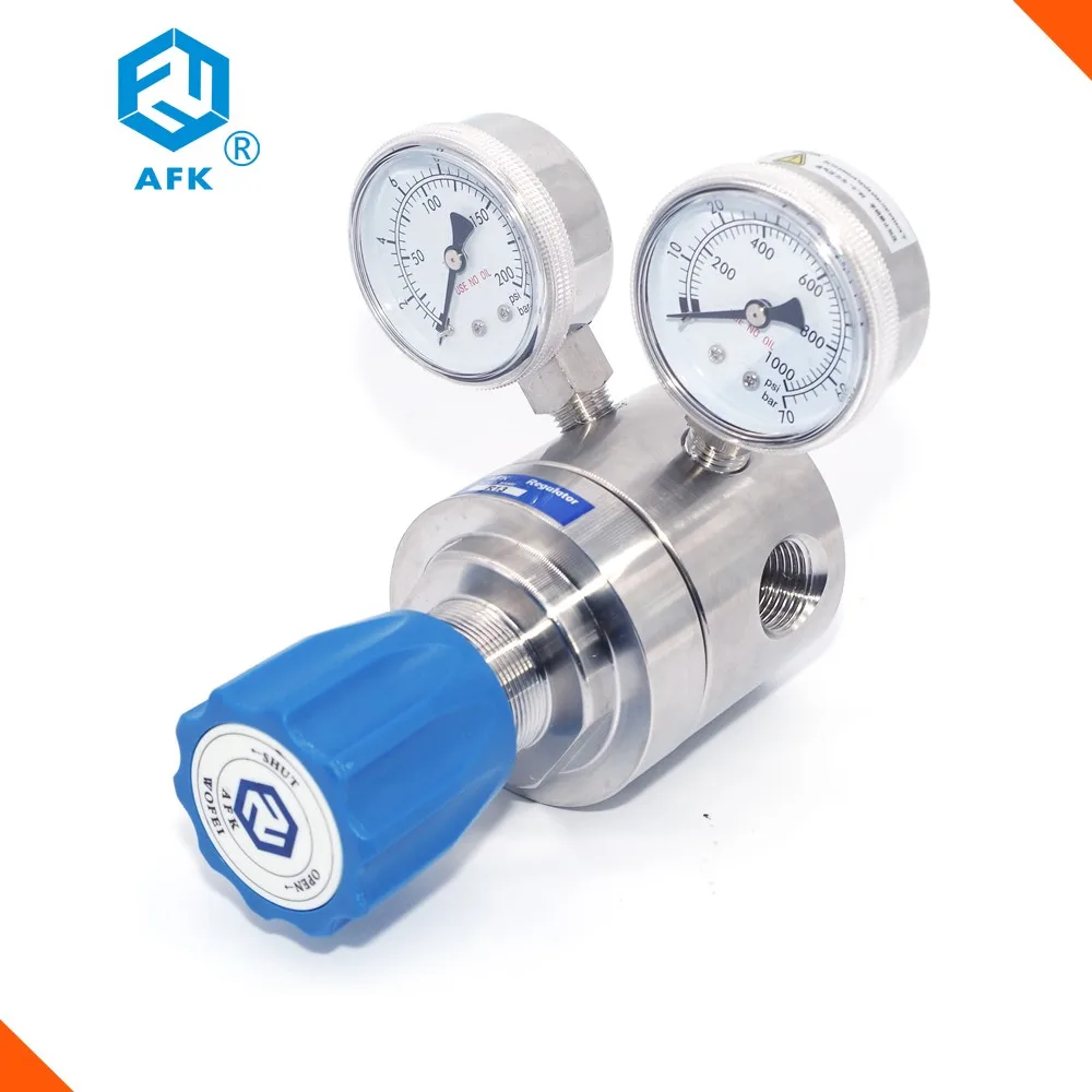 American Adjustable 150 Psi Co2 1stage Pressure Regulator With Dual