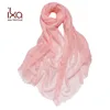 Plain Dye Soft High Quality 2018 Hot Hijab Sexy Women Winter Cashmere Scarf Luxury