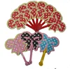 2018 Factory PP Folding Fan Supply Unique Design Fan Paging Fan