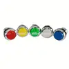 Durable DIY arcade game machine accessories latching locking 33mm round zero delay metal and plastic arcade push button