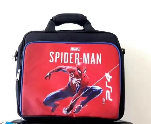 

Factory Promotion Play-station 4 console spider-man Ps4 travel bag for Sony PS4 console accessories, Black