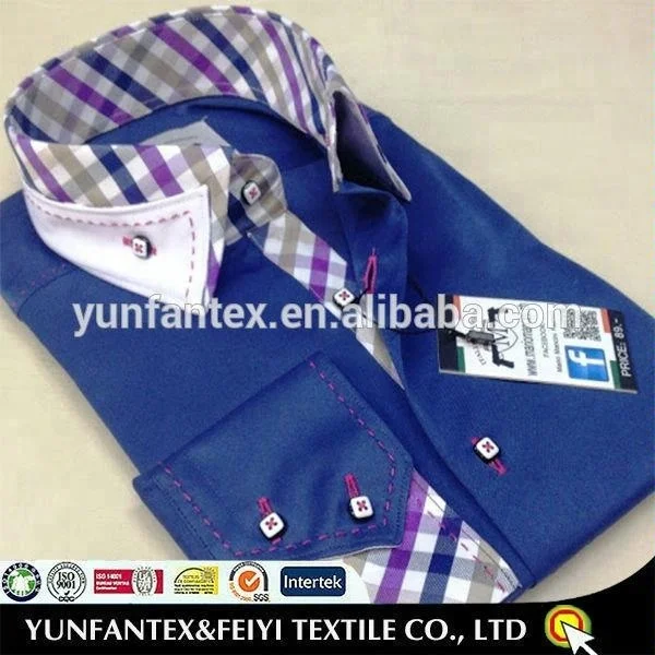 
2020 latest fashion manufactures 100 cotton cheapest Italy collar shirt for men 